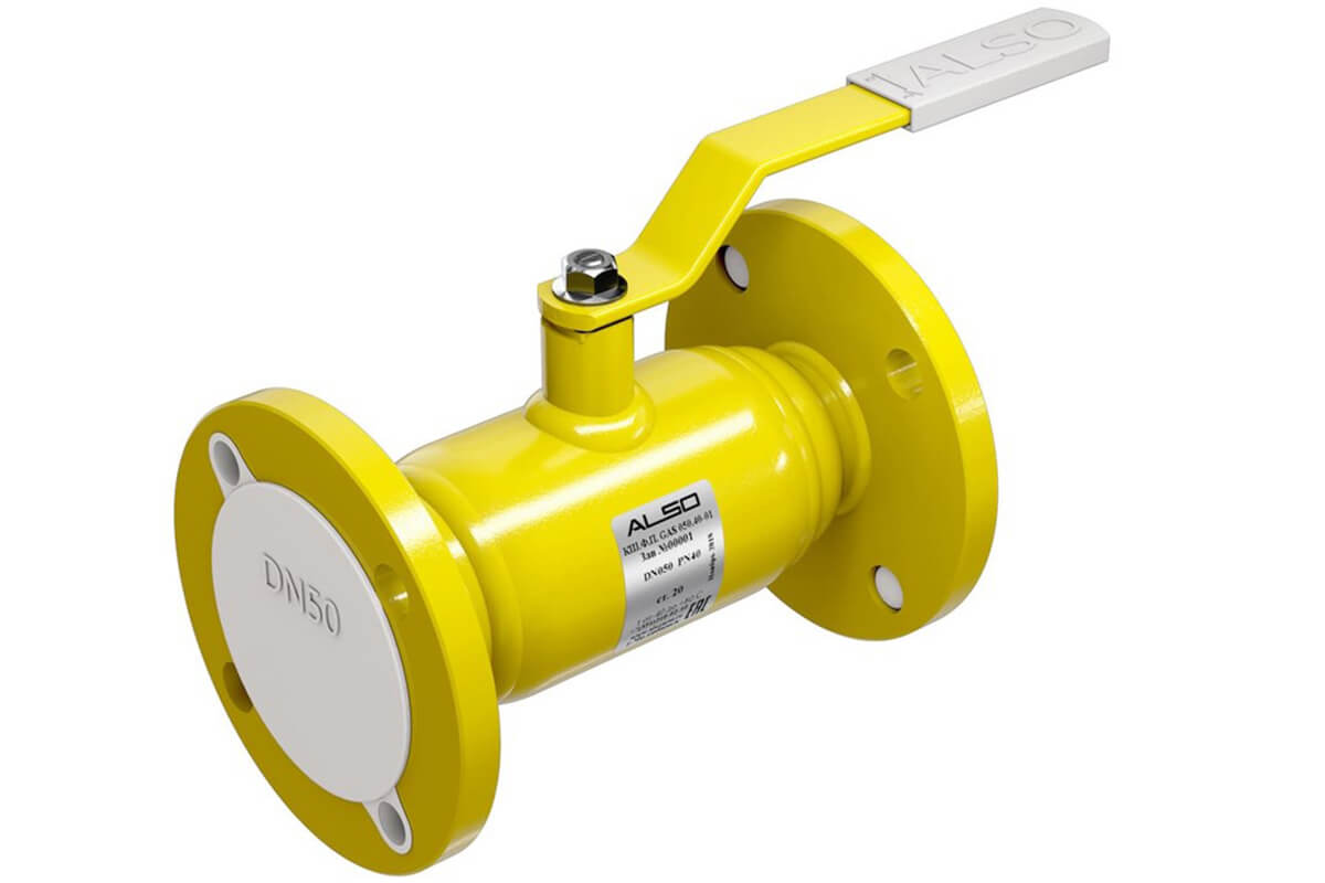 Кран шаровой фланцевый газовый КШ.Ф.GAS.125.16-01 Ду125 Ру16